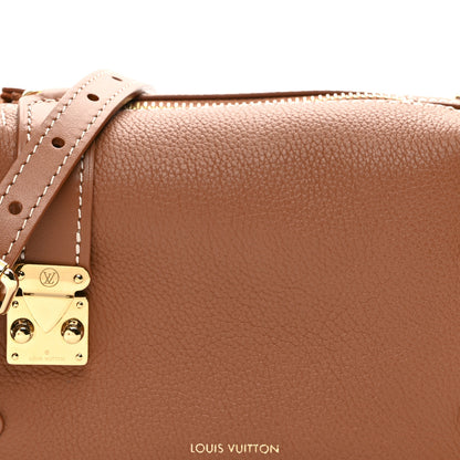 Louis Vuitton Grained Calfskin Side Trunk PM Cognac 7 of 9