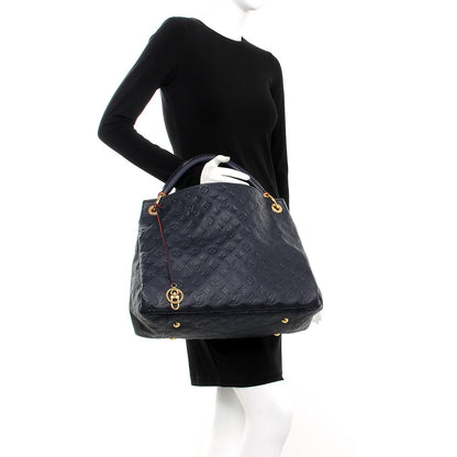 Louis Vuitton Empreinte Artsy MM Marine Rouge 2 of 7