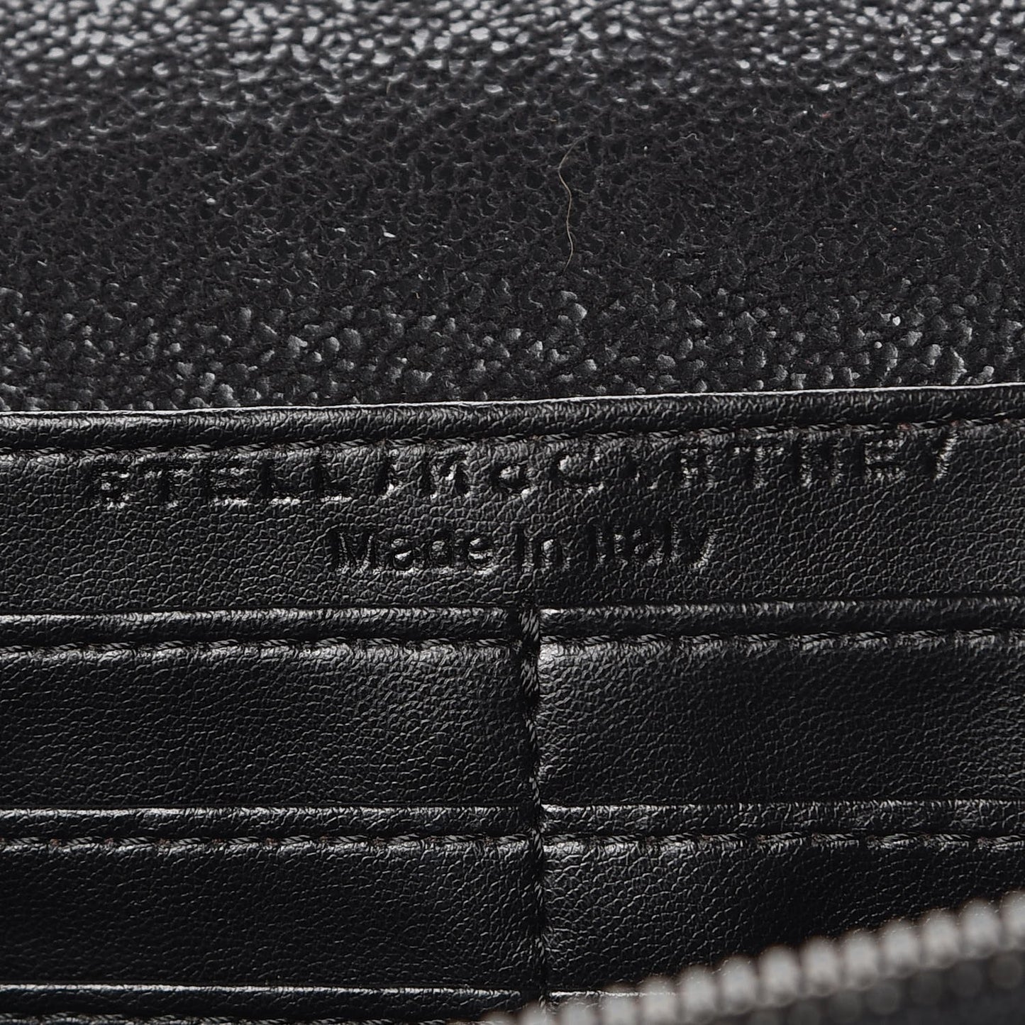 Shaggy Deer Falabella Crossbody Clutch Black