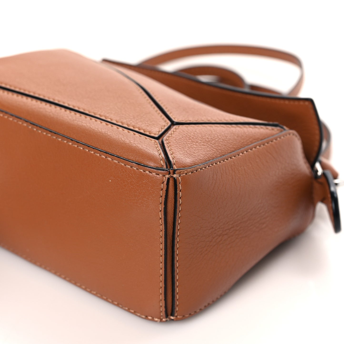 Calfskin Mini Puzzle Bag Tan