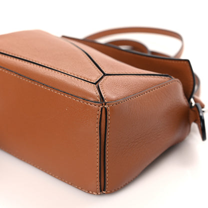 Loewe Calfskin Mini Puzzle Bag Tan 8 of 8