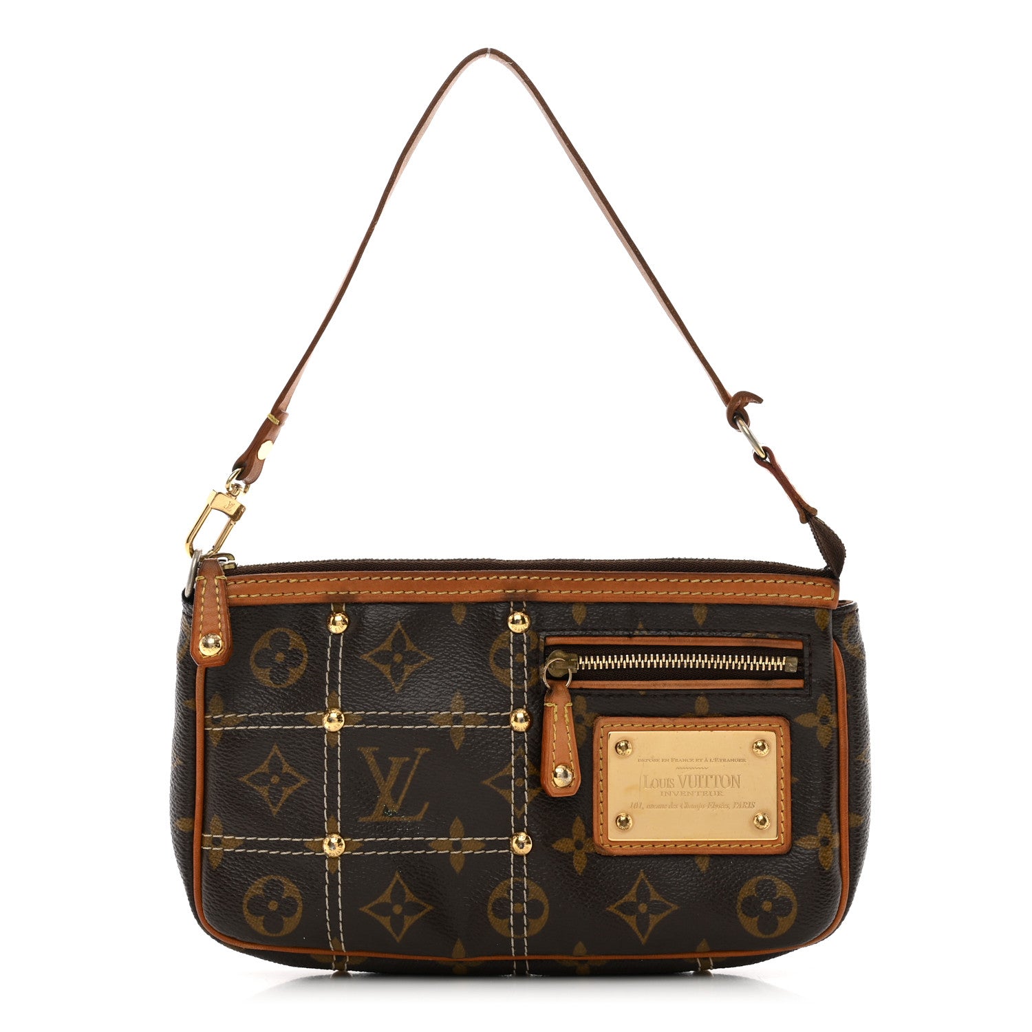 Louis Vuitton Monogram Riveting Pochette Accessories 1 of 11