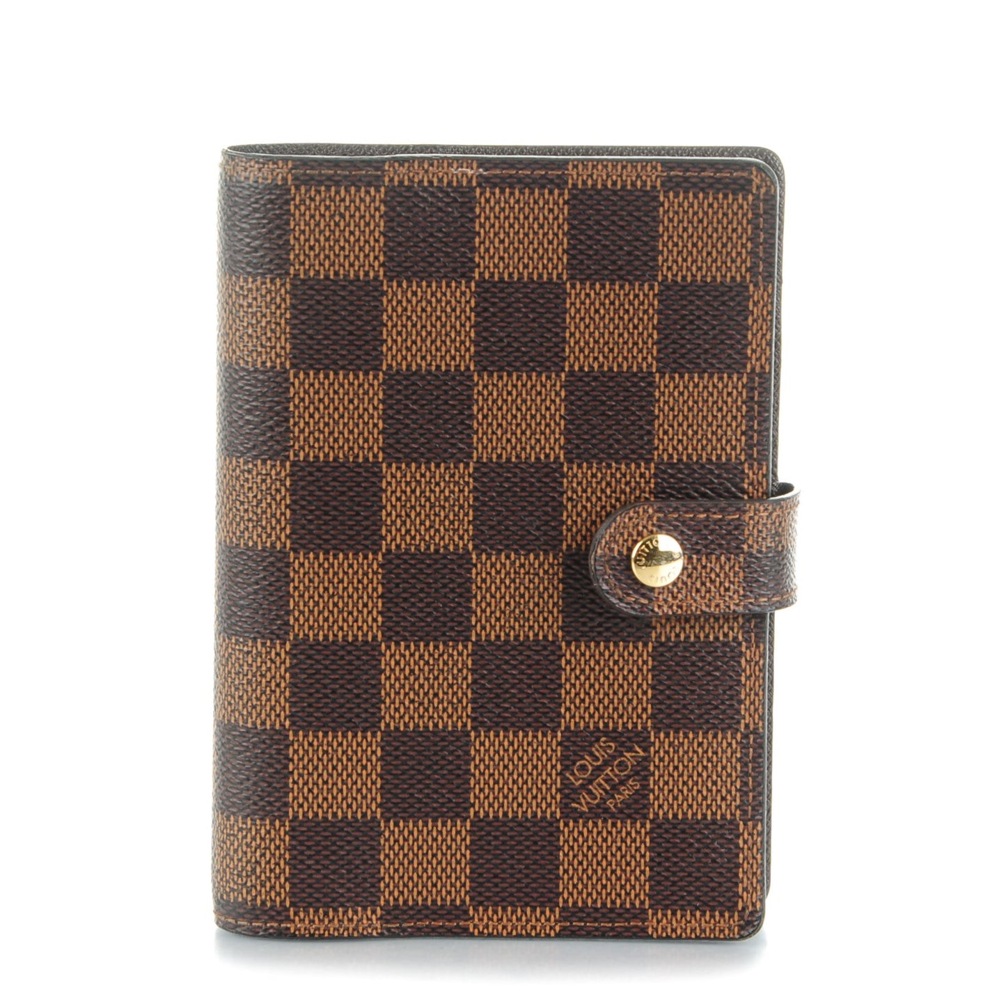 Damier Ebene Small Ring Agenda Cover