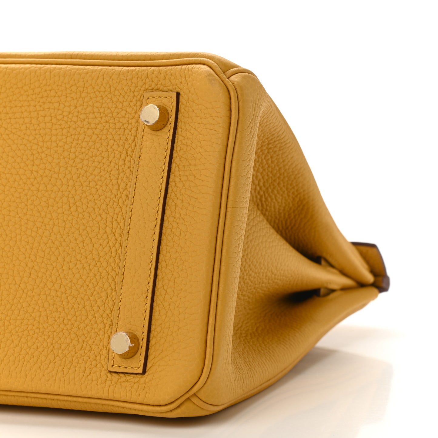 Togo Birkin 30 Jaune Ambre