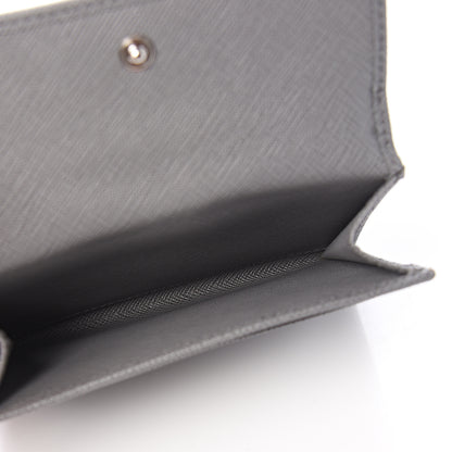 Prada Saffiano Compact Wallet Marmo 4 of 7