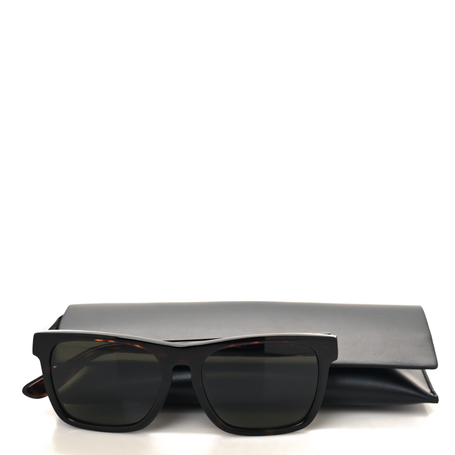 Saint Laurent Acetate SLM13 Sunglasses Havana 8 of 8