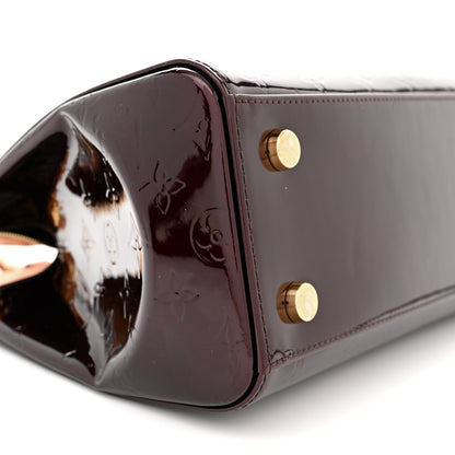 Louis Vuitton LOUIS VUITTON Vernis Brea MM Amarante 8 of 11