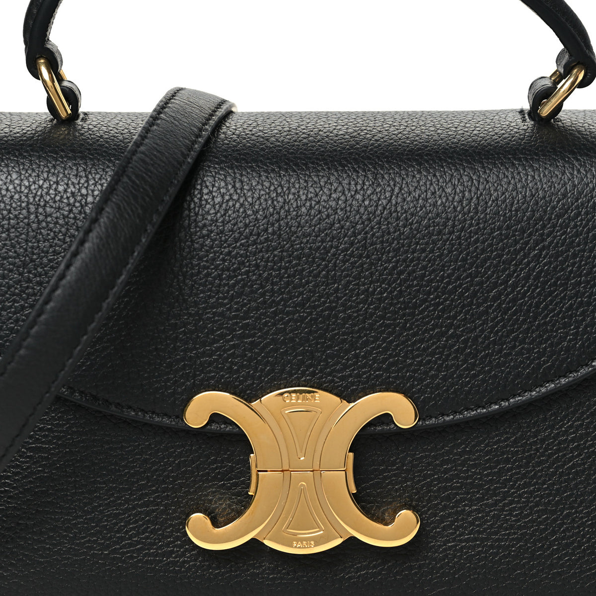 Celine Supple Grained Calfskin Teen Nino Black 7 of 9
