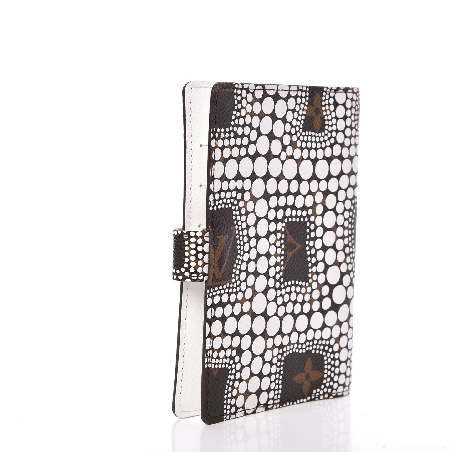 Monogram Kusama Town Small Ring Agenda White