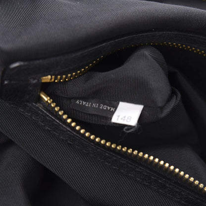Miu Miu Vitello Vintage Tote Black 7 of 10