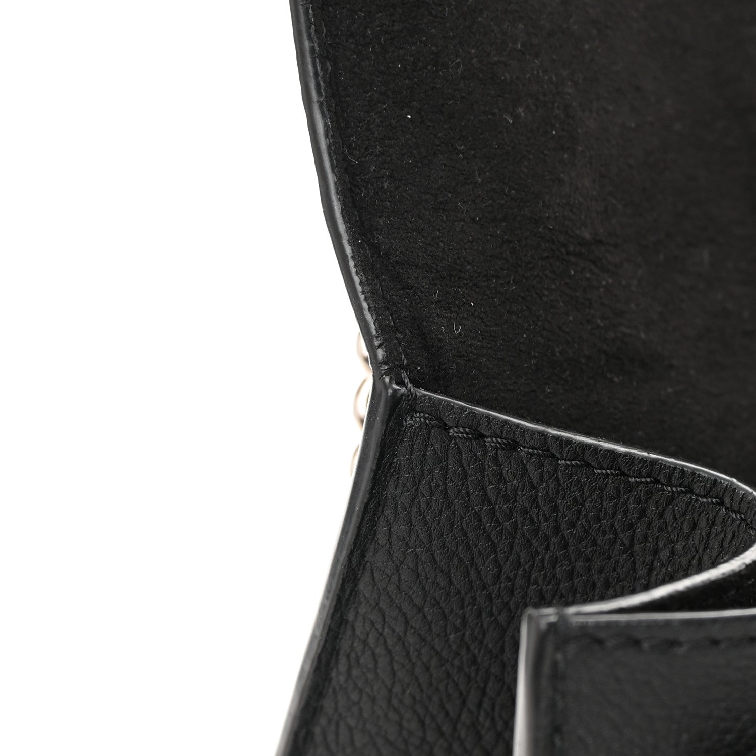 Louis Vuitton Soft Calfskin Mylockme Chain Bag BB Black 12 of 14