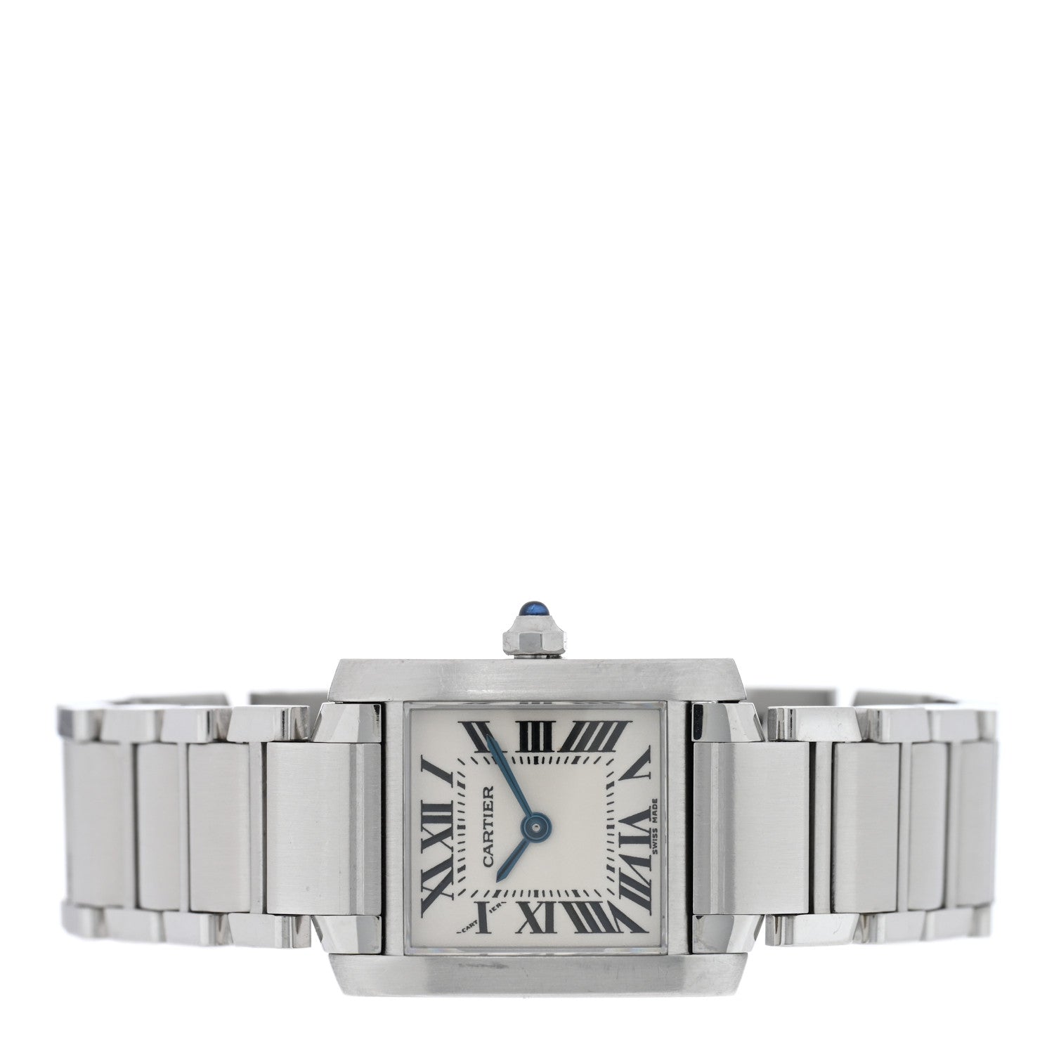 Cartier Stainless Steel 20mm Tank Francaise Quartz Watch 2 of 4