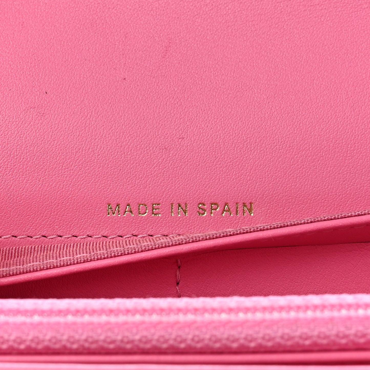 Lambskin Quilted Large Boy Gusset Flap Wallet Pink