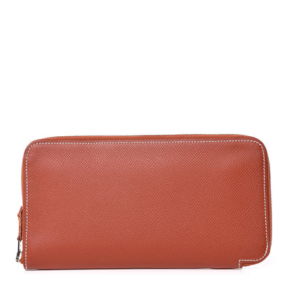 Hermes Epsom Silk'In Wallet Brique 1 of 8