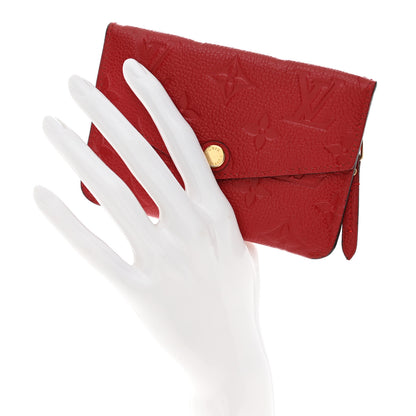 Louis Vuitton Empreinte Key Pouch Cherry 2 of 7