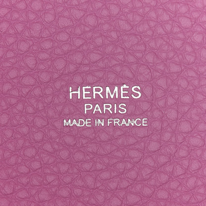 Hermes Taurillon Clemence Picotin Lock 18 PM Mauve Sylvestre 6 of 9