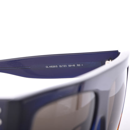 Celine Shadow Sunglasses CL 41026/S Blue Havana 6 of 6
