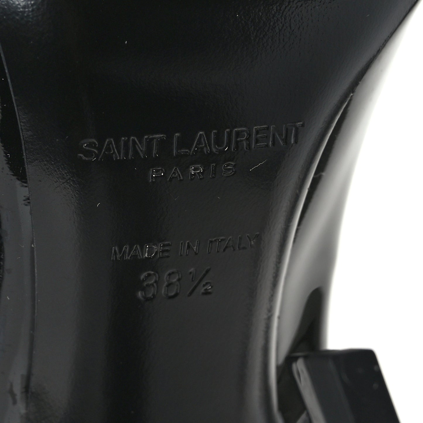 Patent Opyum 110 Pumps 38.5 Black