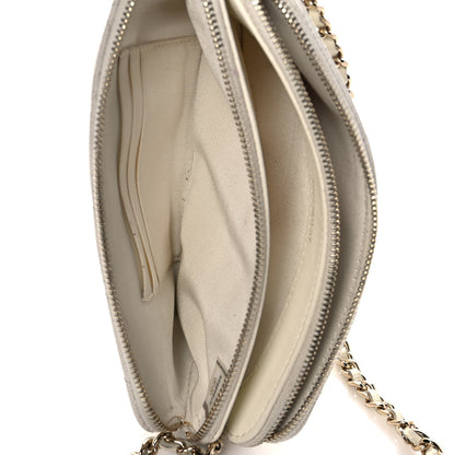 Chanel Caviar Quilted Small Clutch With Chain 7 of 12