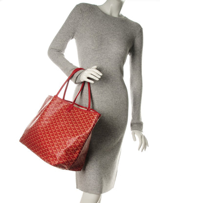 Goyard Goyardine Saint Louis GM Red 2 of 9