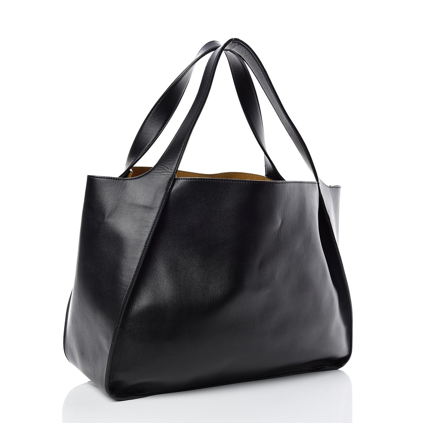 Eco Alter Nappa East West Perforated Tote Black