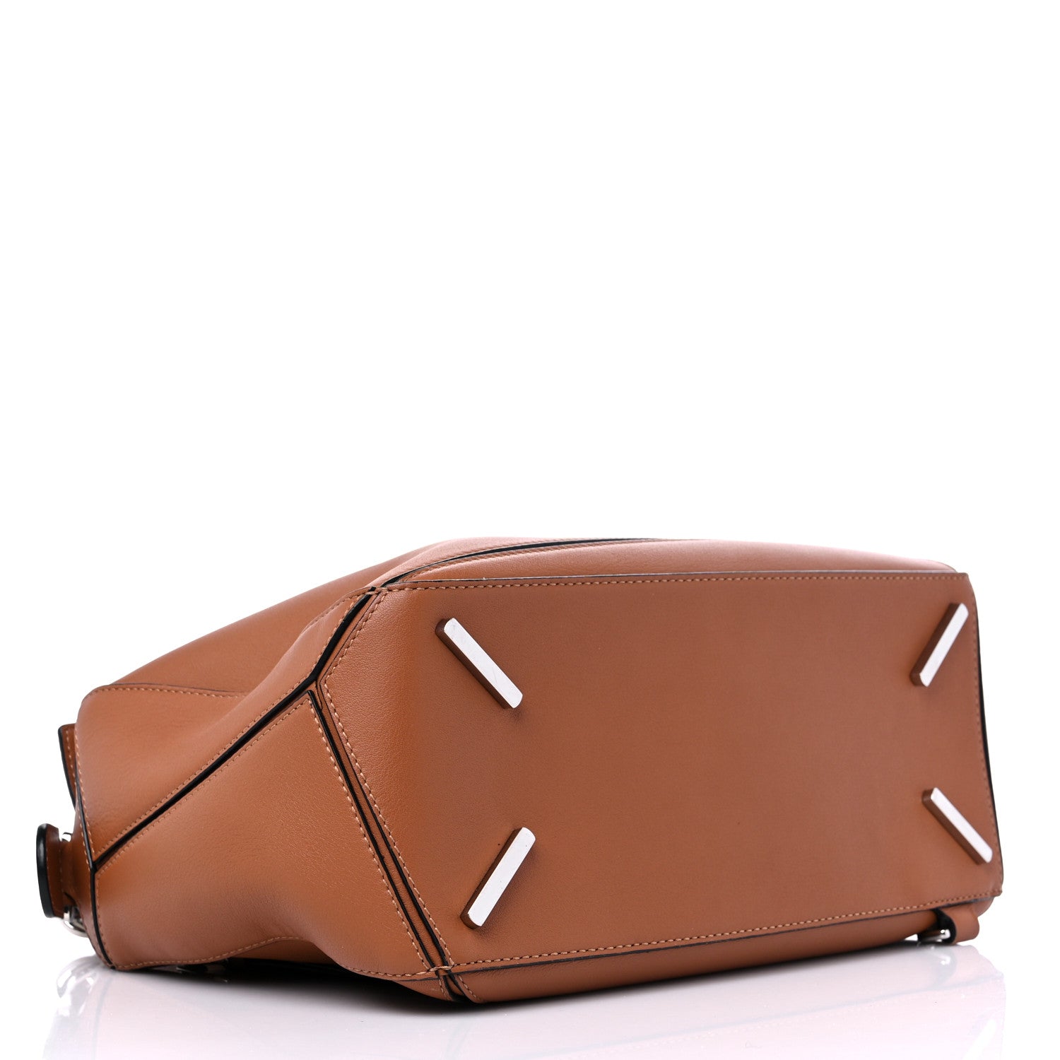 Loewe Calfskin Medium Puzzle Bag Tan 4 of 8
