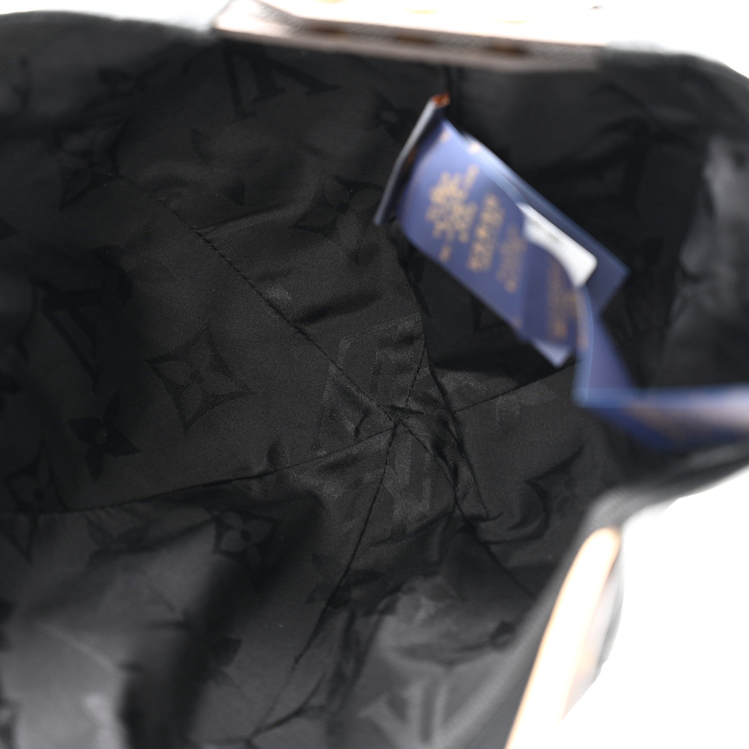 Louis Vuitton Polyester Silk Monogram LV Get Ready Cap L Black 7 of 8