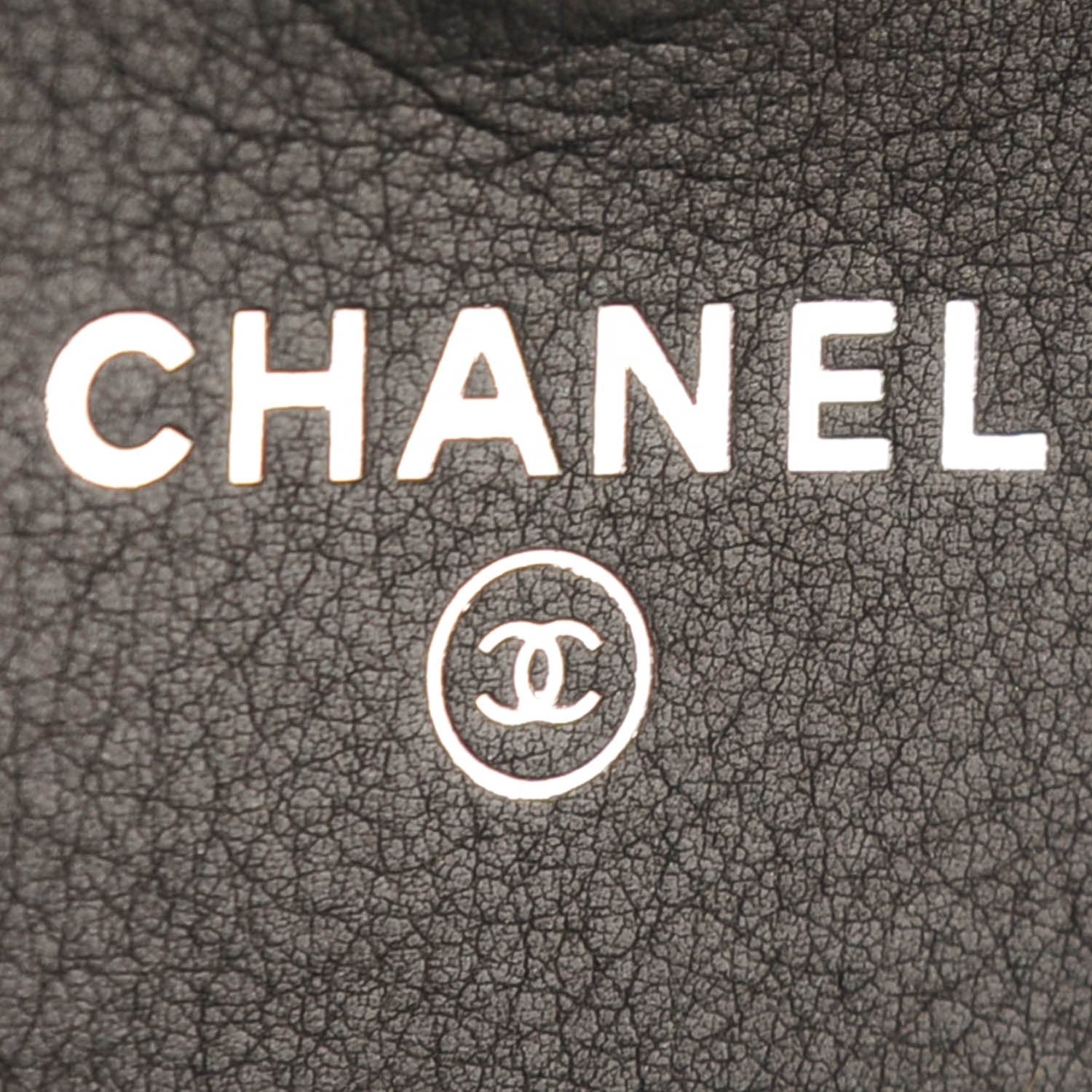 Chanel Calfskin Chevron Boy Wallet On Chain WOC Black 6 of 9