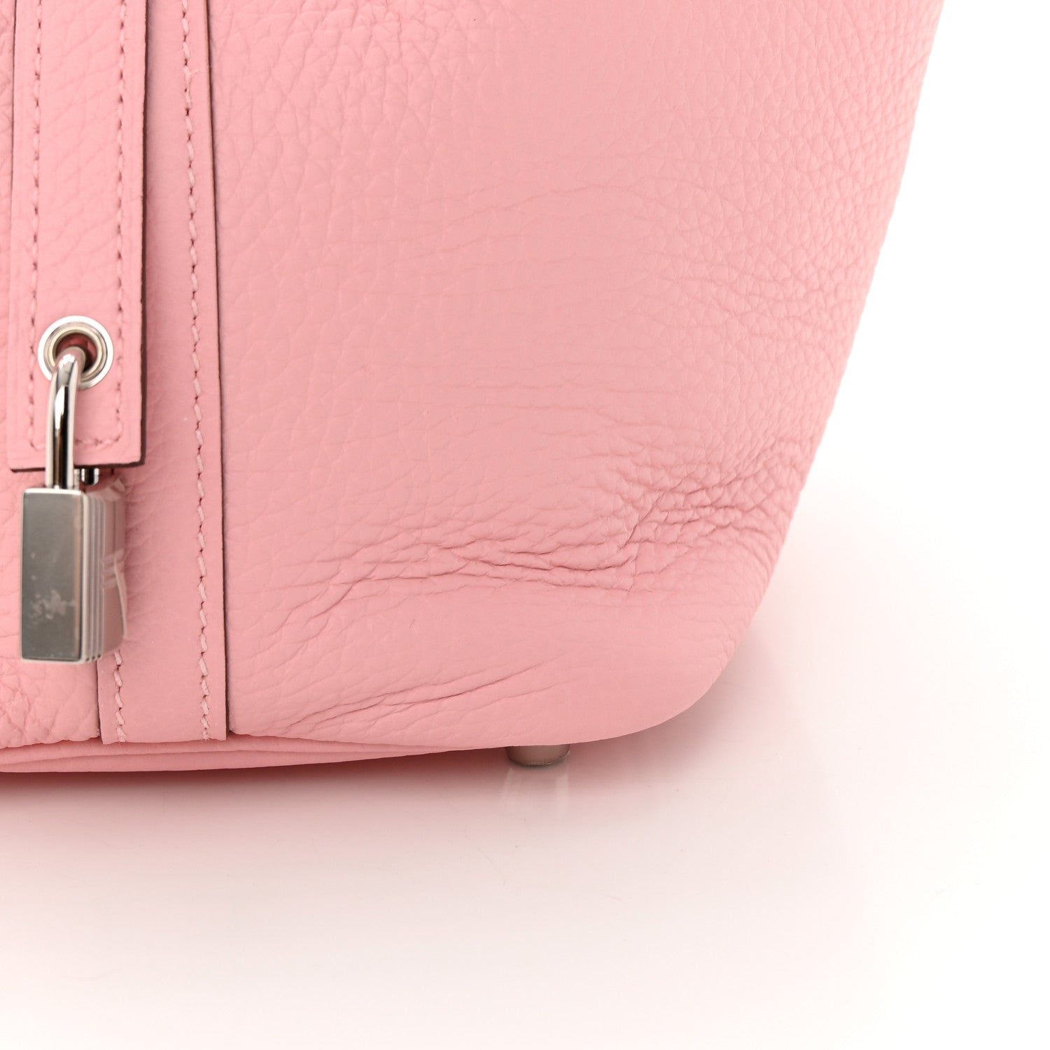 Hermes Taurillon Clemence Picotin Lock 18 PM Rose Sakura 12 of 14