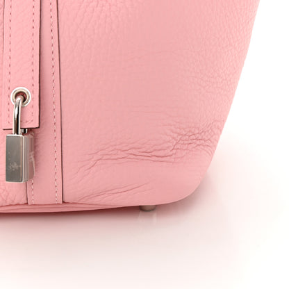 Hermes Taurillon Clemence Picotin Lock 18 PM Rose Sakura 12 of 14