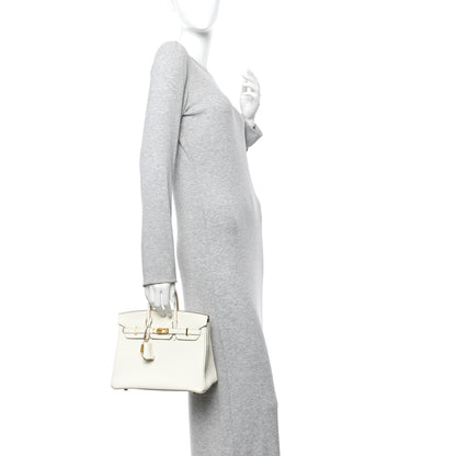 Hermes Togo Birkin 25 Craie 2 of 11