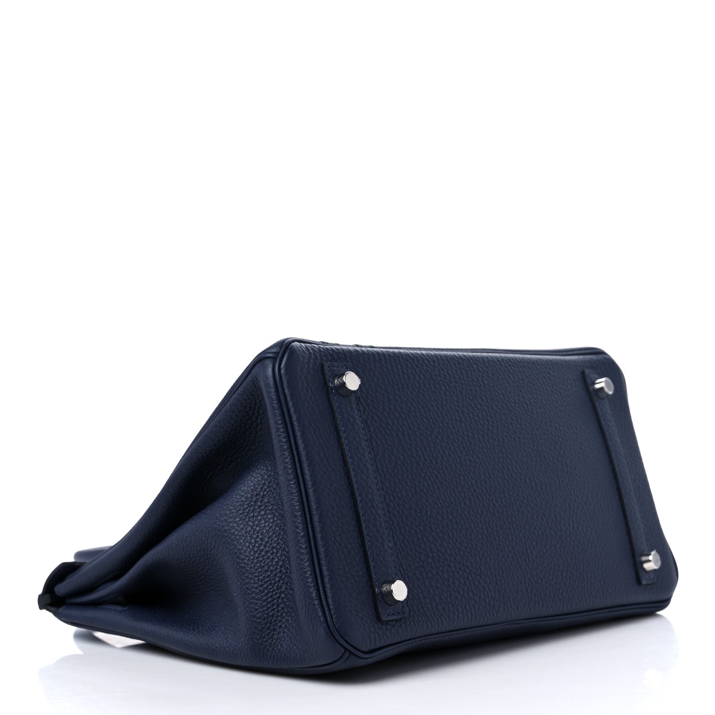Togo Swift Officier Birkin 30 Bleu Nuit Vert Cypress