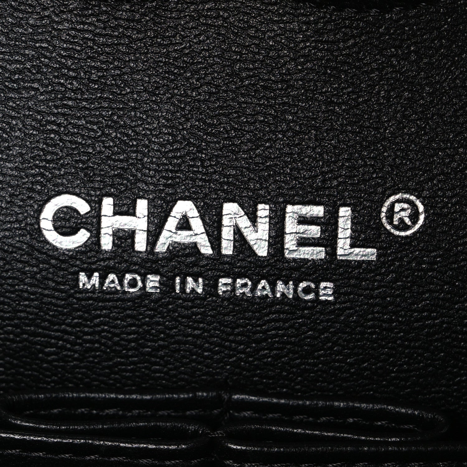 Chanel Metallic Calfskin Quilted Ombre Medium Double Flap Black 6 of 10