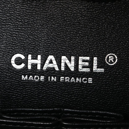 Chanel Metallic Calfskin Quilted Ombre Medium Double Flap Black 6 of 10