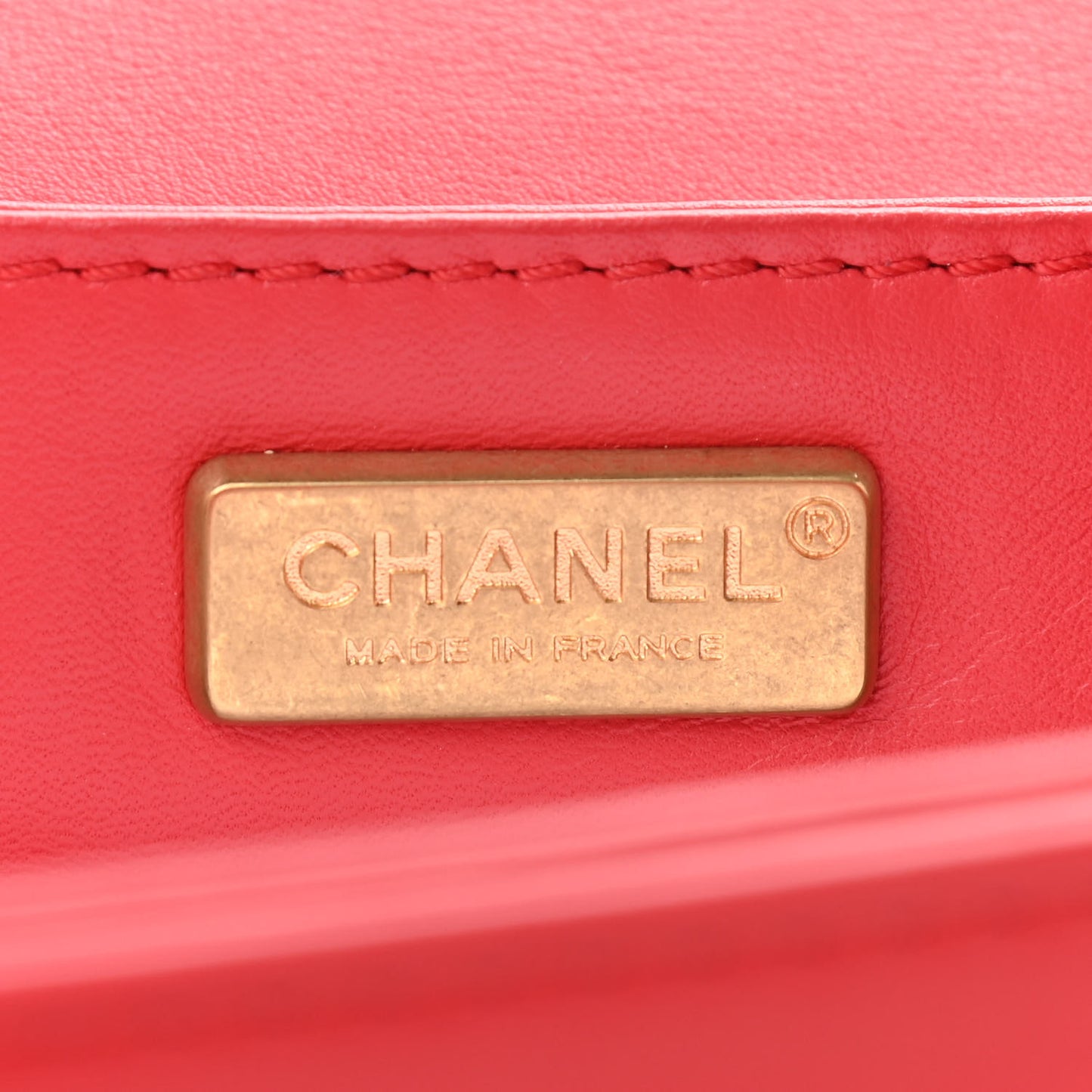 Alligator Medium Boy Flap Red