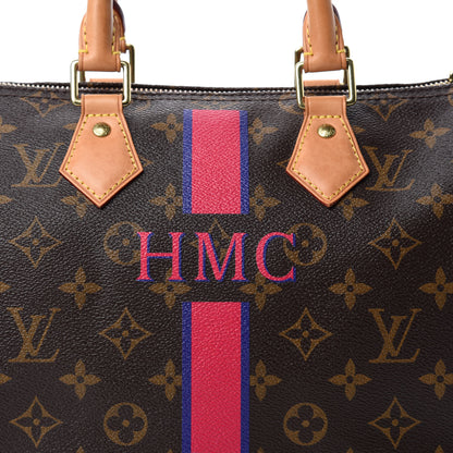 Louis Vuitton Monogram My LV Heritage Speedy 25 Fuchsia Violet 10 of 10