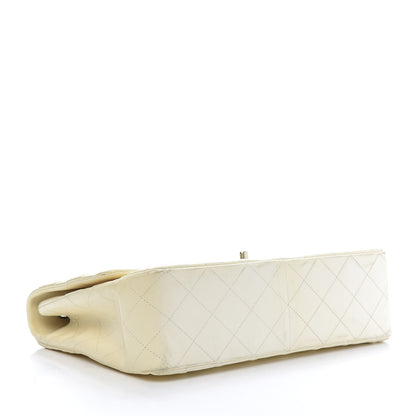 Chanel Lambskin Quilted Jumbo Single Flap Ivory 4 of 15
