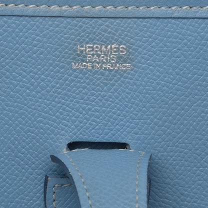 Hermes Epsom Evelyne PM Blue Jean 6 of 10