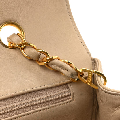 Chanel Lambskin Quilted Small Single Flap Beige 13 of 19