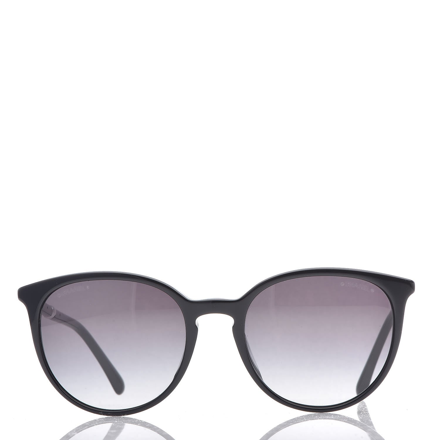 Chanel Acetate Butterfly Pearl Sunglasses 5394 Black 2 of 7