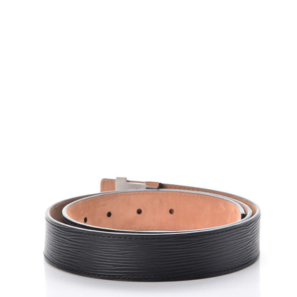 Louis Vuitton Epi 30mm LV Initiales Belt 85 34 Black 3 of 10