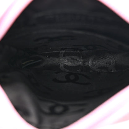 Chanel Calfskin Quilted Small Cambon Messenger Pink Black 5 of 10