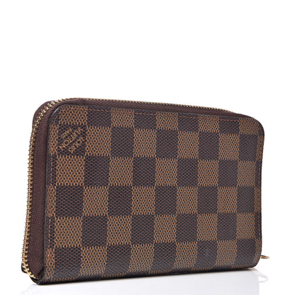 Louis Vuitton Damier Ebene Compact Zippy Wallet 3 of 8
