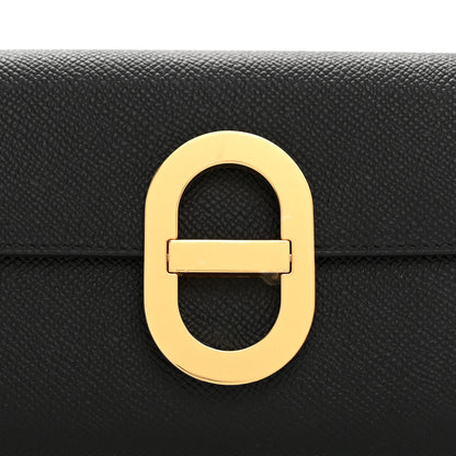 Hermes Epsom Maillon Wallet To Go Black 7 of 10