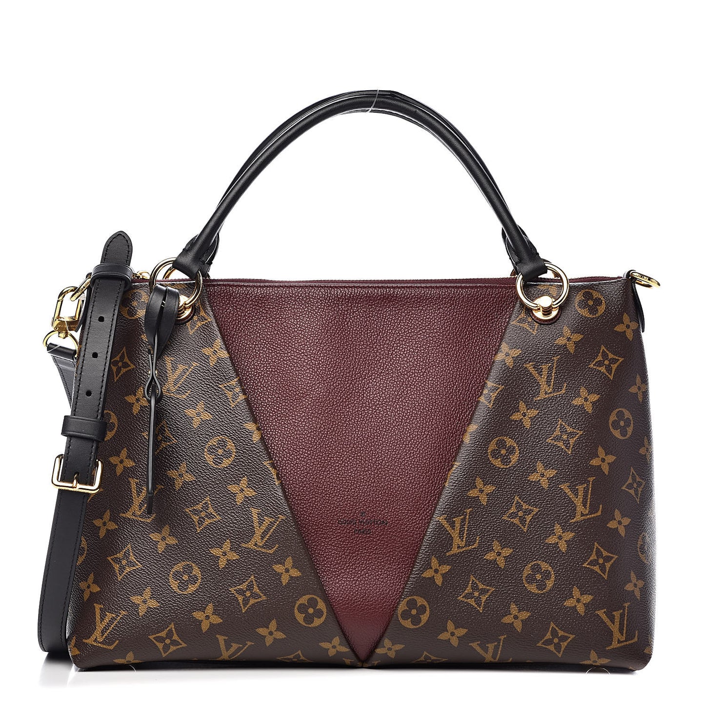 Monogram V Tote MM Bordeaux