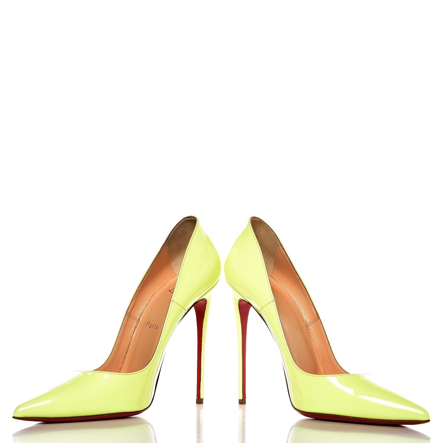 Christian Louboutin Patent So Kate 120 Pumps 39.5 Neon 8 of 12