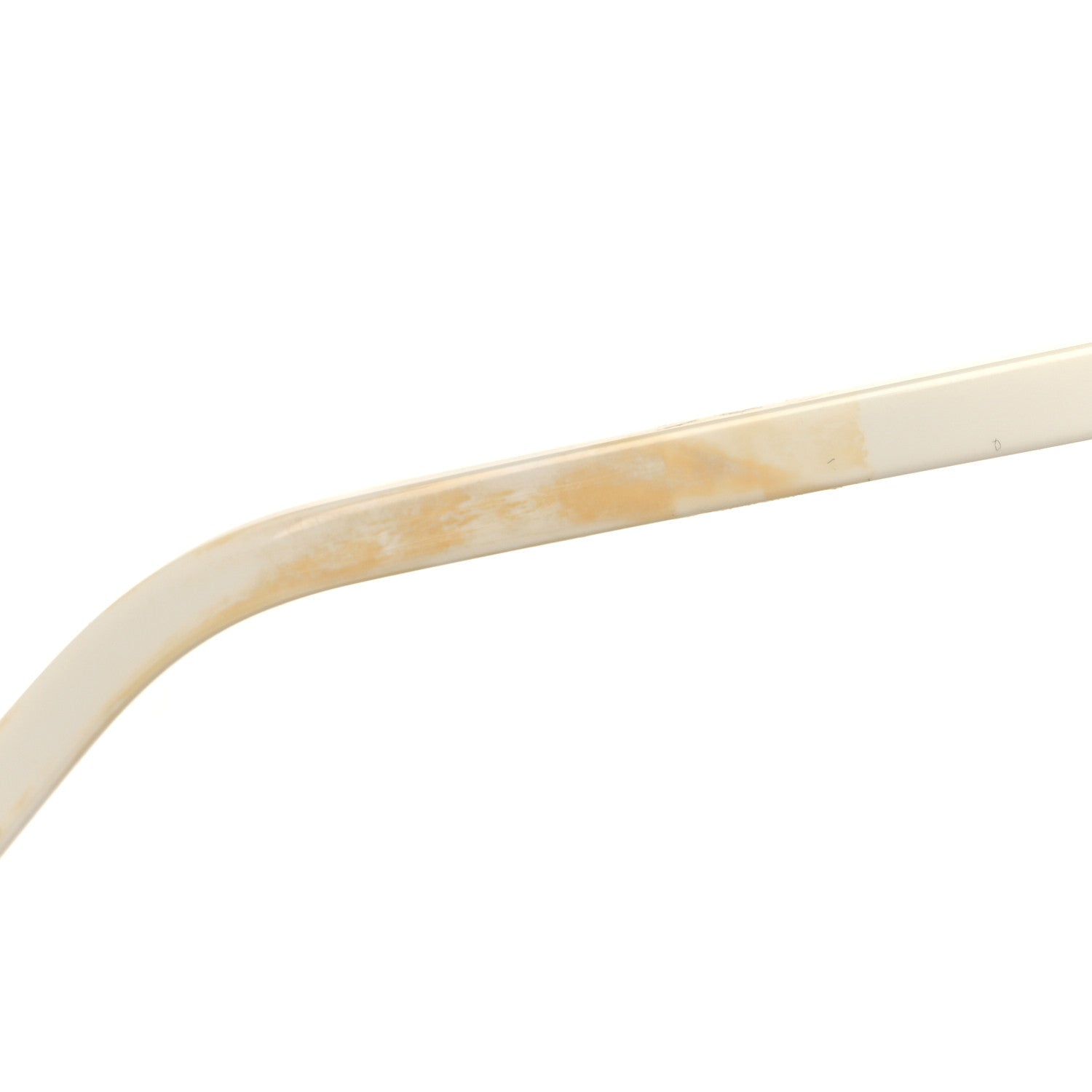 Saint Laurent Acetate New Wave Oval Sunglasses SL 356 White 9 of 10