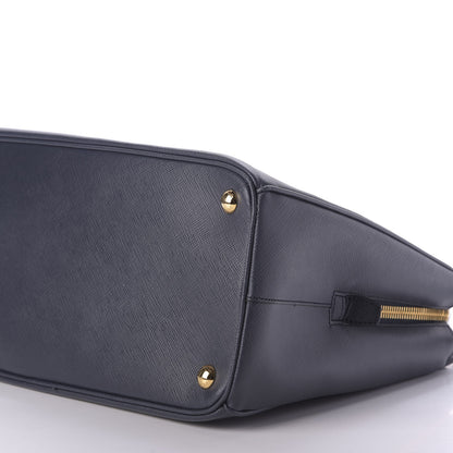 Prada Saffiano Lux Parabole Tote Baltico 7 of 12