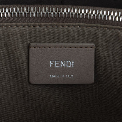 Fendi Vitello Dolce 4 Color Medium By The Way Boston Bag Grigio Polvere Emerald Multicolor 6 of 7