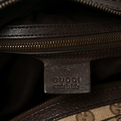 Gucci Monogram Medium Interlocking Icon Tote Dark Brown 6 of 12